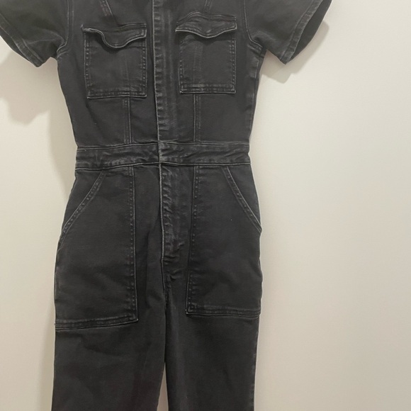 Good American Fit for Success Jumpsuit black denim size 2 - Picture 13 of 16